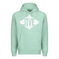 Seafoam jive records Premium Hoodie - linhVisuals