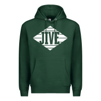 Sports Green jive records Premium Hoodie - linhVisuals