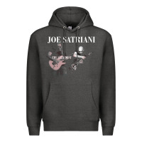 Charcoal Heather joe satriani guitar Premium Hoodie - linhVisuals