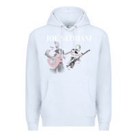 White joe satriani guitar Premium Hoodie - linhVisuals