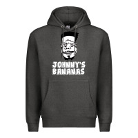 Charcoal Heather johnny's bananas Premium Hoodie - linhVisuals