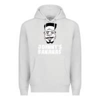 Dove Grey johnny's bananas Premium Hoodie - linhVisuals