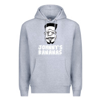 Heather Grey johnny's bananas Premium Hoodie - linhVisuals