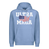 Colony Blue ULTRA MAGA Premium Hoodie - linhVisuals