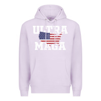 Lilac ULTRA MAGA Premium Hoodie - linhVisuals