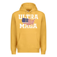 Mustard ULTRA MAGA Premium Hoodie - linhVisuals