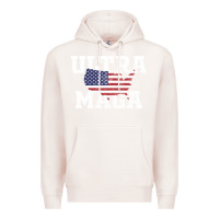 Pale Pink ULTRA MAGA Premium Hoodie - linhVisuals