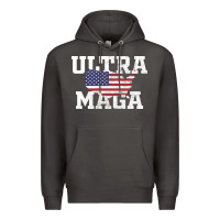 Smoke ULTRA MAGA Premium Hoodie - linhVisuals