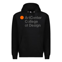 Black artcenter, college design Premium Hoodie - linhVisuals