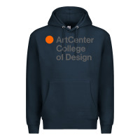 Navy artcenter, college design Premium Hoodie - linhVisuals