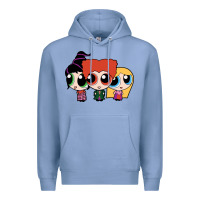 Colony Blue power puff girls Premium Hoodie - linhVisuals