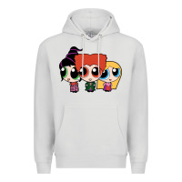 Dove Grey power puff girls Premium Hoodie - linhVisuals