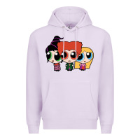 Lilac power puff girls Premium Hoodie - linhVisuals