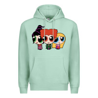 Seafoam power puff girls Premium Hoodie - linhVisuals