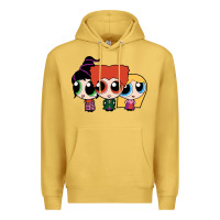 Antique Gold power puff girls Premium Hoodie - linhVisuals