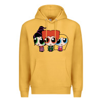 Mustard power puff girls Premium Hoodie - linhVisuals