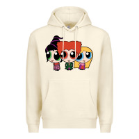 Sandshell power puff girls Premium Hoodie - linhVisuals