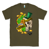 Army Green when you are dead inside but its st.patricks Classic Tee - FaDigitalArtStudio