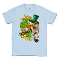 Dusty Blue when you are dead inside but its st.patricks Classic Tee - FaDigitalArtStudio