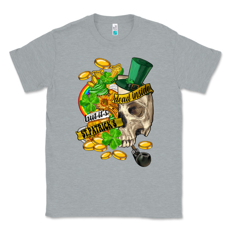 When You Are Dead Inside But Its St.patricks Classic Tee by FaDigitalArtStudio | Teevron
