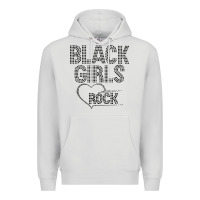 Dove Grey black girls rock Premium Hoodie - linhVisuals