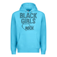 Ocean Blue black girls rock Premium Hoodie - linhVisuals