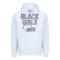 White black girls rock Premium Hoodie - linhVisuals