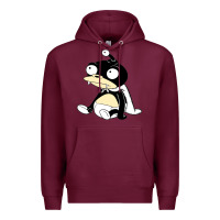 Burgundy nibbler  futurama Premium Hoodie - linhVisuals