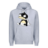 Heather Grey nibbler  futurama Premium Hoodie - linhVisuals