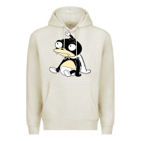 Oatmeal Heather nibbler  futurama Premium Hoodie - linhVisuals