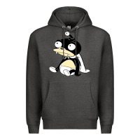 Charcoal Heather nibbler  futurama Premium Hoodie - linhVisuals