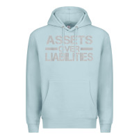Blue Mist assets over liabilities mens t shirt Premium Hoodie - linhVisuals