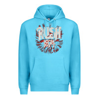 Ocean Blue Rush 1974 Premium Hoodie - linhVisuals
