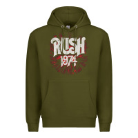 Army Green Rush 1974 Premium Hoodie - linhVisuals