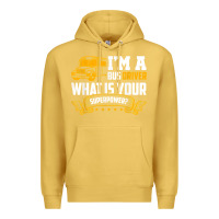 Antique Gold i'm a bus driver what is your superpower driving school bus t shirt Premium Hoodie - linhVisuals