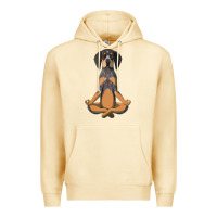 Pina Colada yoga fitness bluetick coonhound dog 363 bodybuilding Premium Hoodie - linhVisuals