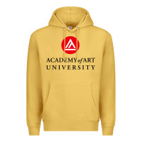 Antique Gold academy of art, college design Premium Hoodie - linhVisuals