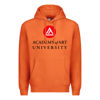 Carrot academy of art, college design Premium Hoodie - linhVisuals