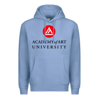 Colony Blue academy of art, college design Premium Hoodie - linhVisuals