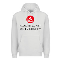 Dove Grey academy of art, college design Premium Hoodie - linhVisuals