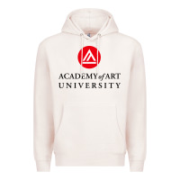 Pale Pink academy of art, college design Premium Hoodie - linhVisuals