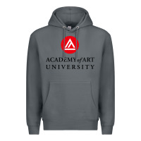 Rock academy of art, college design Premium Hoodie - linhVisuals