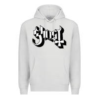 Dove Grey ghost Premium Hoodie - linhVisuals
