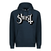 Navy ghost Premium Hoodie - linhVisuals