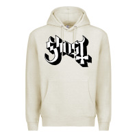 Oatmeal Heather ghost Premium Hoodie - linhVisuals