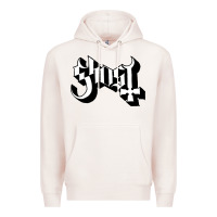 Pale Pink ghost Premium Hoodie - linhVisuals