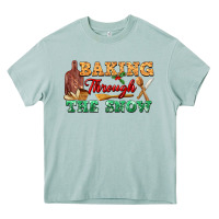 Arona baking through the snow Heavy Core Tee - FaDigitalArtStudio