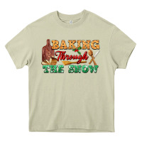 Mossy baking through the snow Heavy Core Tee - FaDigitalArtStudio