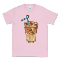 Bubblegum Pink iced latte Classic Tee - BarkalooDesign