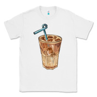 White iced latte Classic Tee - BarkalooDesign